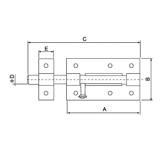 سلسلة الصلب الترباس 7 A-FX-2