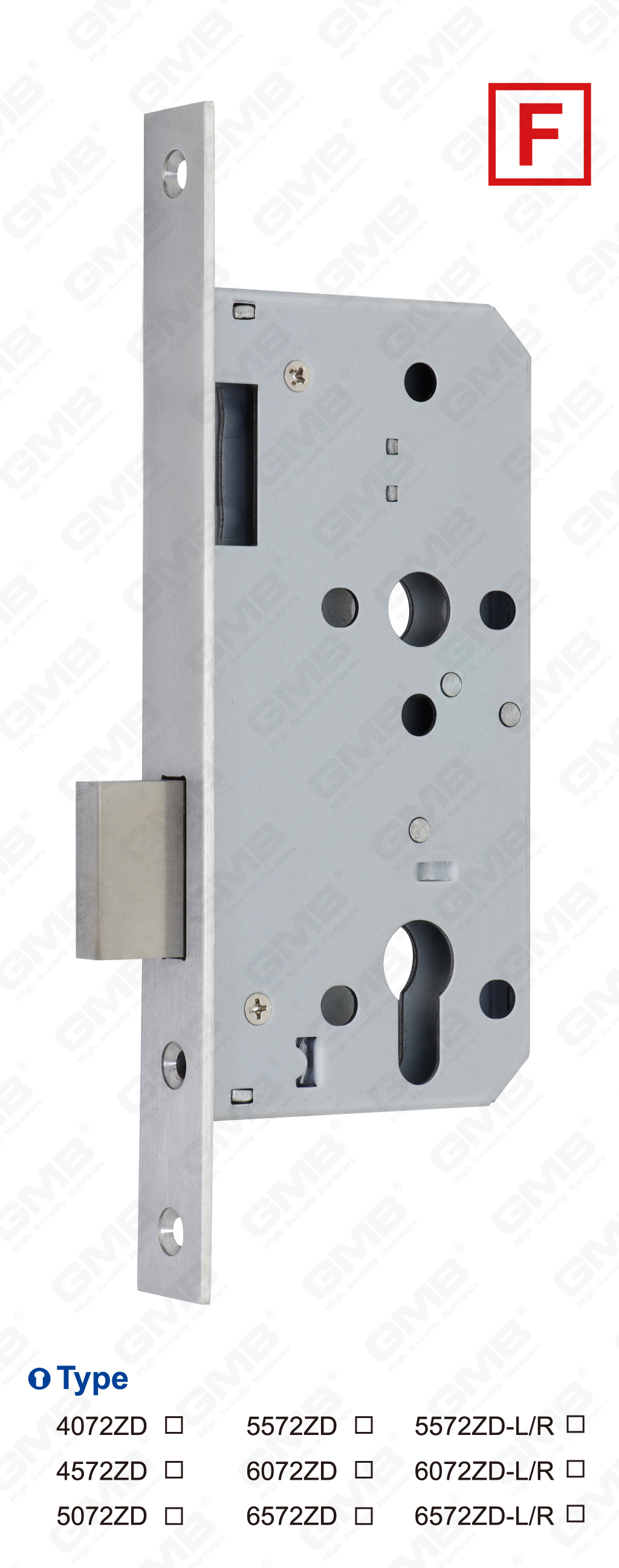 04 الفولاذ المقاوم للصدأ LOCK_4072ZD-26