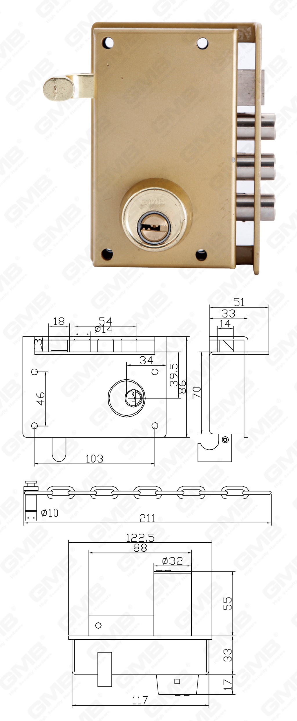05 RIM LOCK_4500-58.