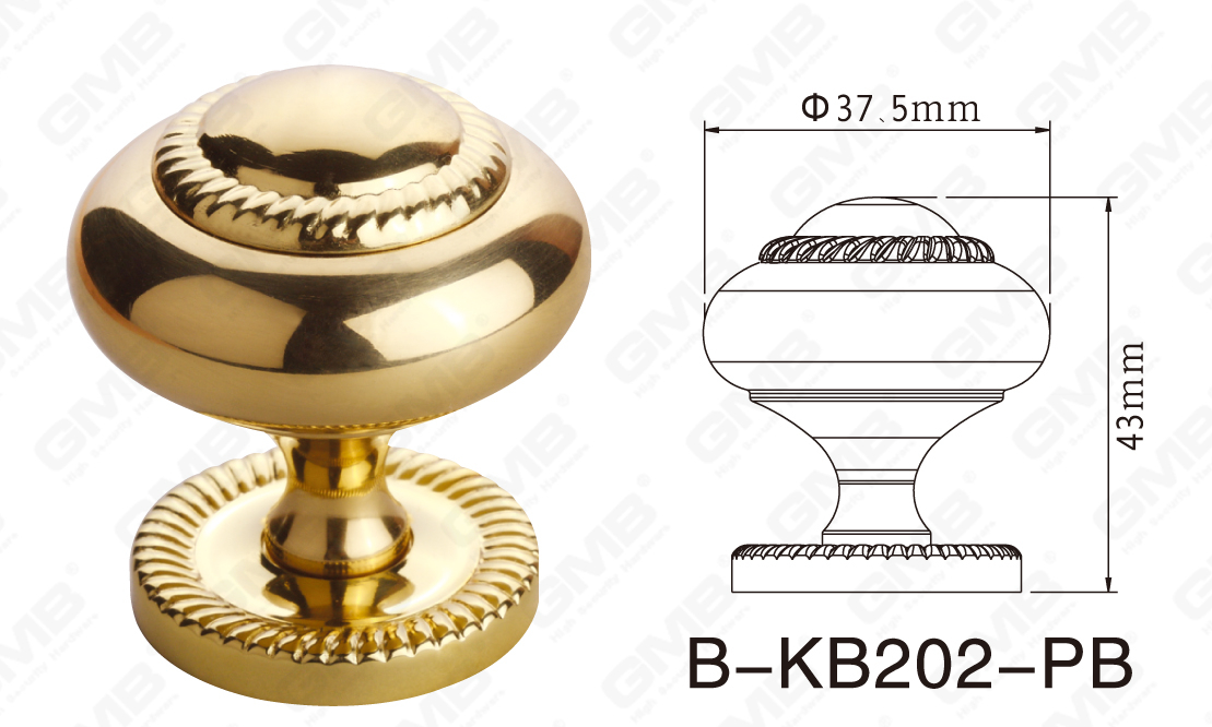 06 مقبض النحاس _B-KB202-PB-76