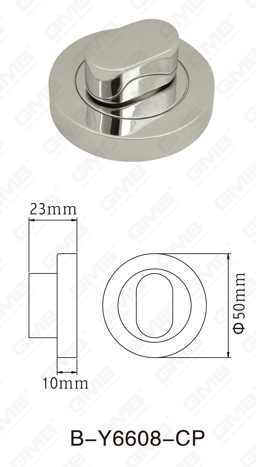 06 مقبض النحاس _B-Y6608-CP-56