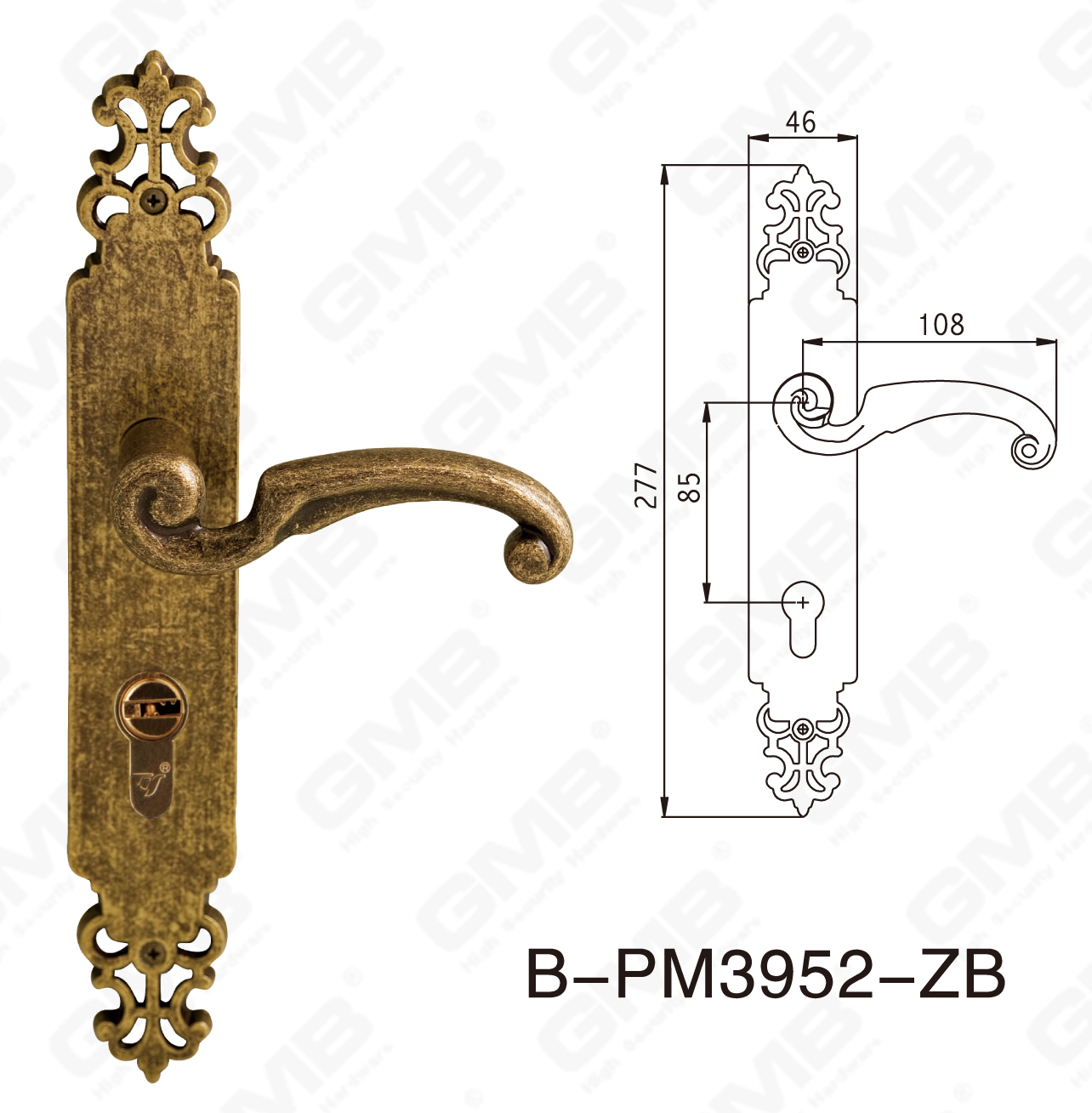06 BRASS HANDER_B-PM3952-ZB-30