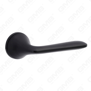 مقبض باب من الألومنيوم لتزيين المنزل الحديث الجديد على وردة مستديرة