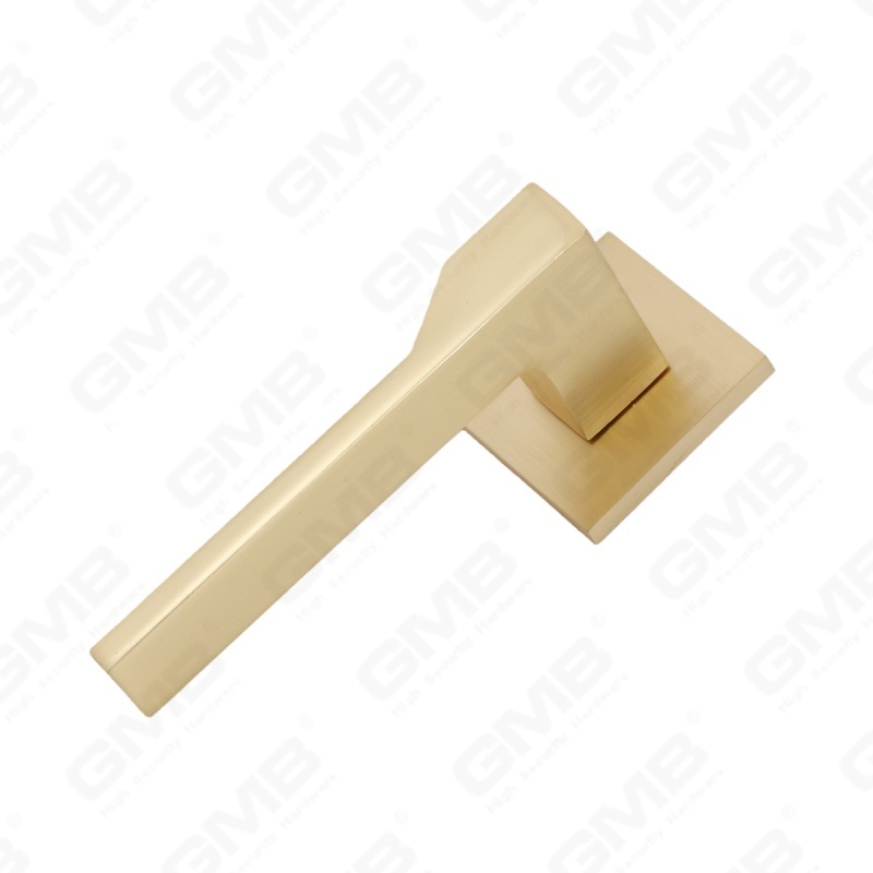 مقبض باب من الألومنيوم لتزيين المنزل الحديث الجديد على وردة مستديرة