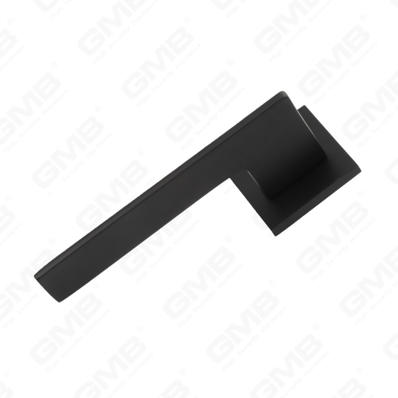 مقبض باب من الألومنيوم لتزيين المنزل الحديث الجديد على وردة مستديرة