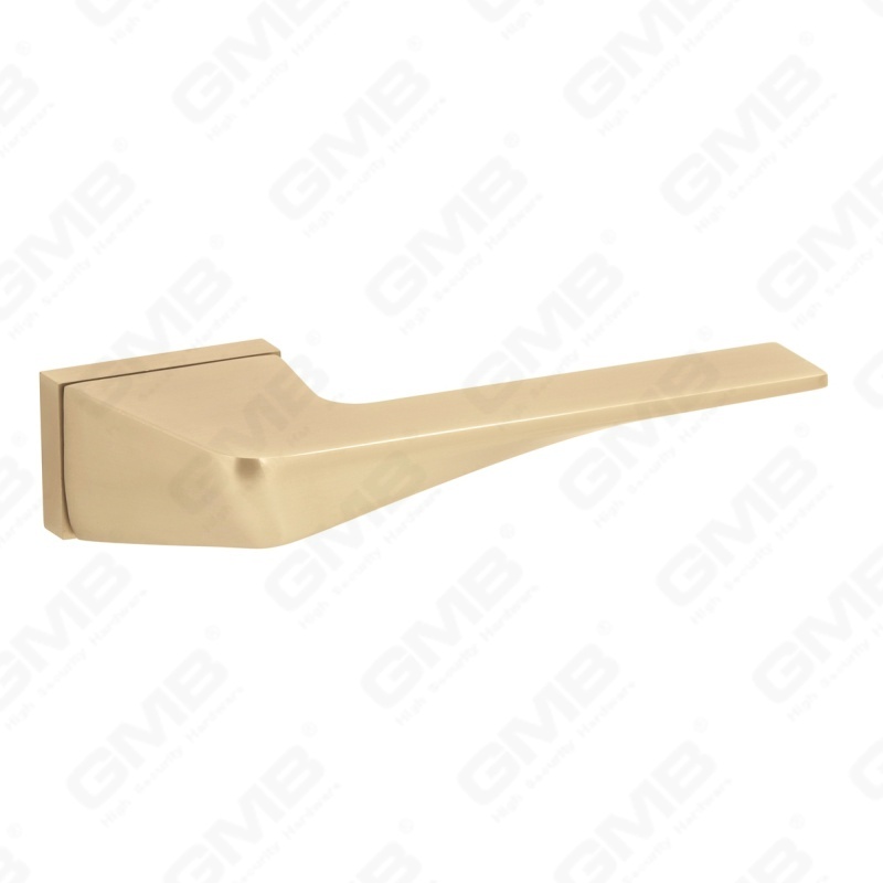 مقبض باب من الألومنيوم لتزيين المنزل الحديث الجديد على وردة مستديرة