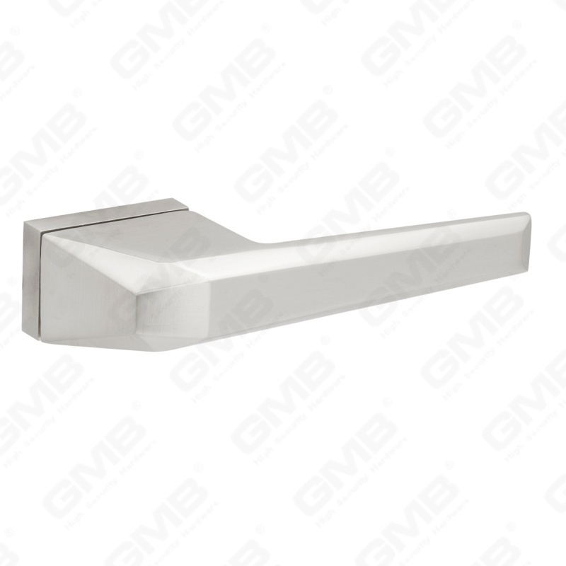 مقبض باب من الألومنيوم لتزيين المنزل الحديث الجديد على وردة مستديرة