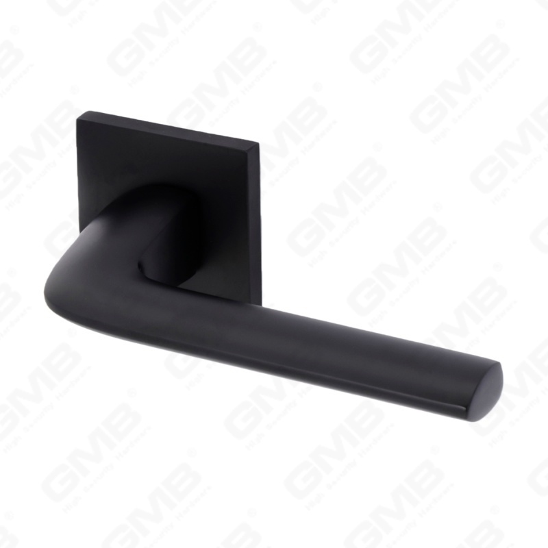 مقبض باب من الألومنيوم لتزيين المنزل الحديث الجديد على وردة مستديرة