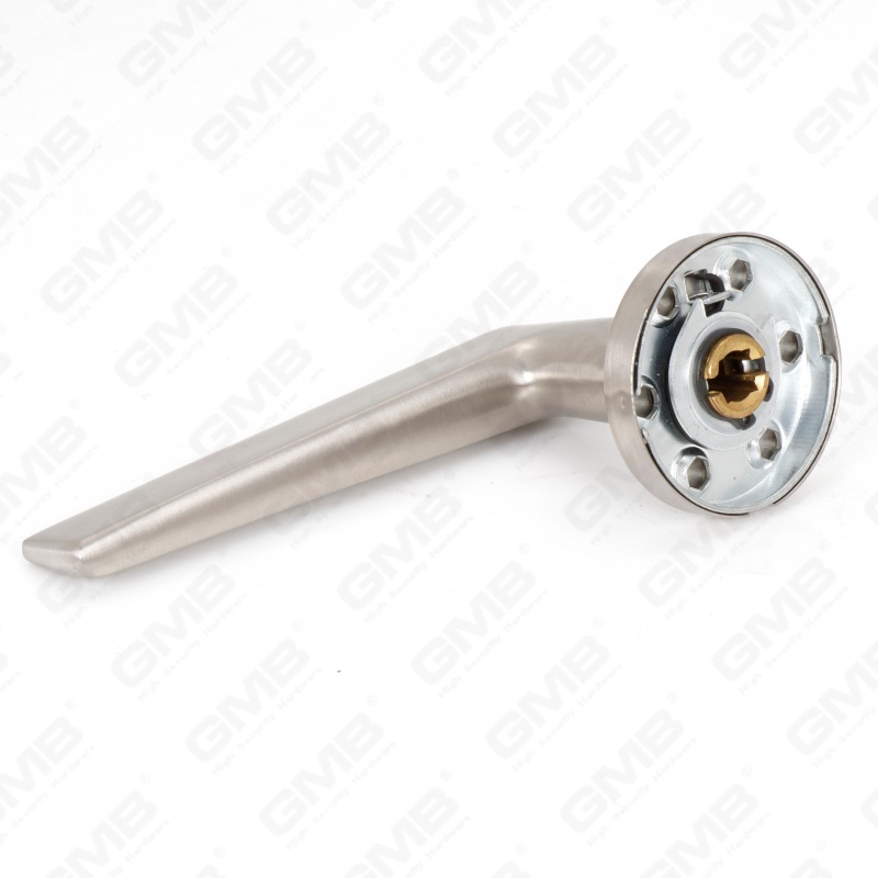 عالية الجودة BS En1906 الصف 4 SUS304 الفولاذ المقاوم للصدأ دخول جولة روز مقبض الباب الداخلي (LHT016)