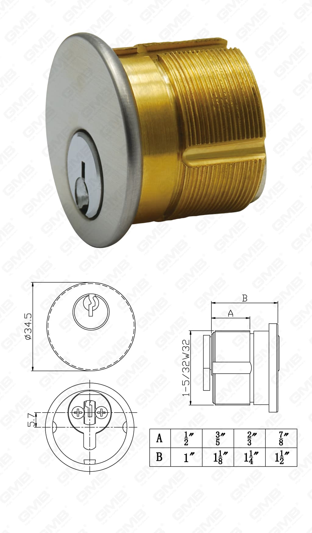 02 القياسية Cylinder_GMB-CY-14-28