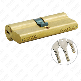 أسطوانة ذات أمان عالٍ مع مفتاح بناء أسطوانة عالية الجودة عالية الأمان مع مفتاح نحاسي للباب [GMB-CY-36]