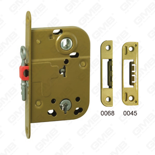 قفل الباب عالي الأمان من الصلب zamak deadbolt zamak latch Striker 0068 0045 متوفر بهيكل القفل (2014)