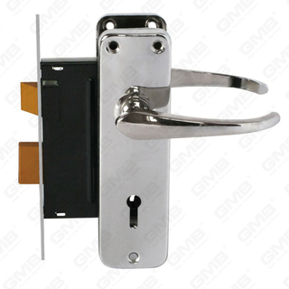 مجموعة قفل باب الأمان العالي مع مجموعة قفل مزلاج مجموعة قفل قفل مقبض قفل (225AL)