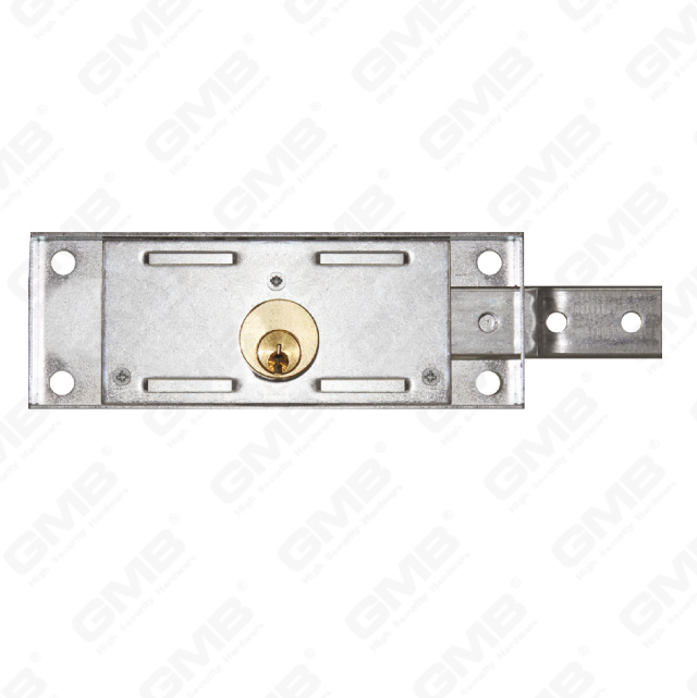 الأمن Nigh Latch Lock الصلب ديدبولت ثقب المفتاح ريم قفل ريم قفل الاسطوانة (641 L / R)