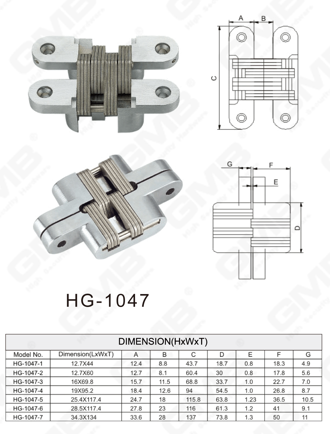 سلسلة المفصلات النحاسية_HG-1047-91