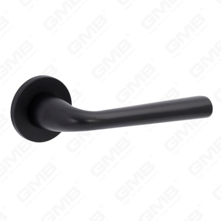 مقبض باب من الألومنيوم لتزيين المنزل الحديث الجديد على وردة مستديرة