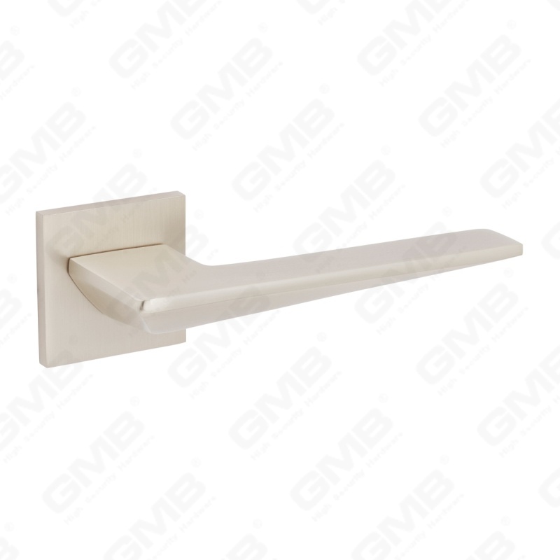 مقبض باب من الألومنيوم لتزيين المنزل الحديث الجديد على وردة مستديرة