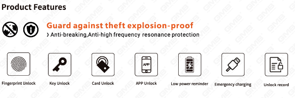 Biometric Smart NFC Password Password Lock Cylinder Cylinder Cylinder Electronic Cylinder (S1)