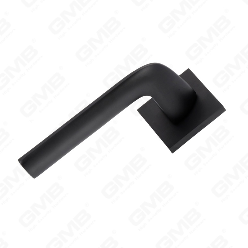 مقبض باب من الألومنيوم لتزيين المنزل الحديث الجديد على وردة مستديرة