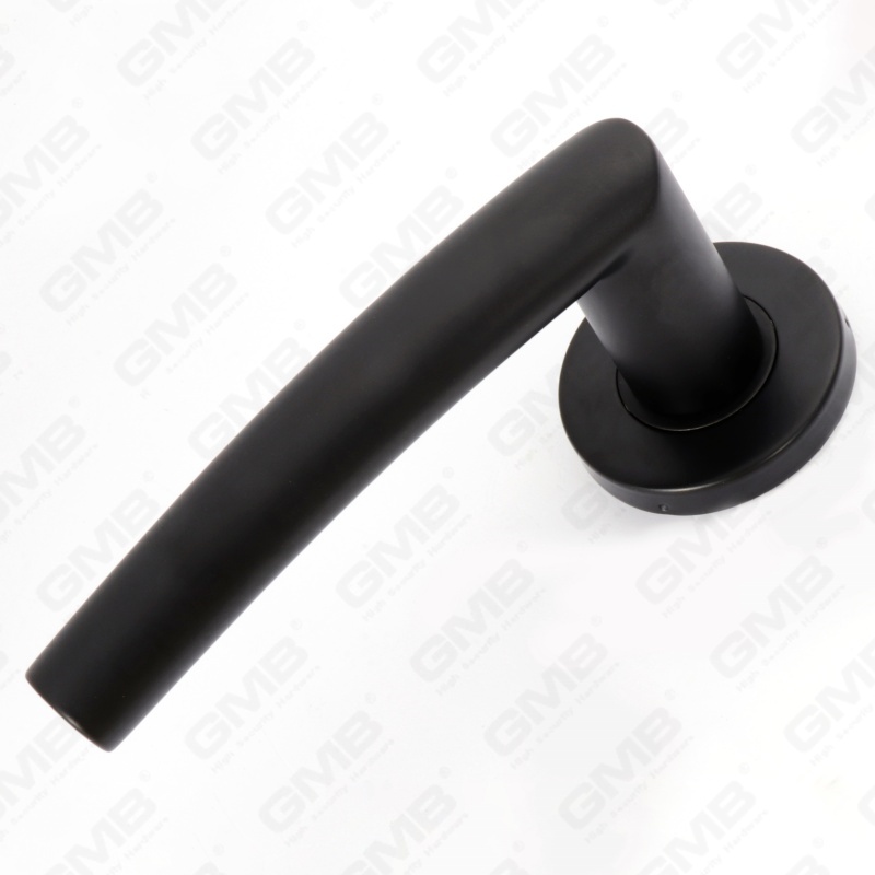 عالية الجودة BS En1906 الصف 4 SUS304 الفولاذ المقاوم للصدأ دخول جولة روز مقبض الباب الداخلي (LHT015)