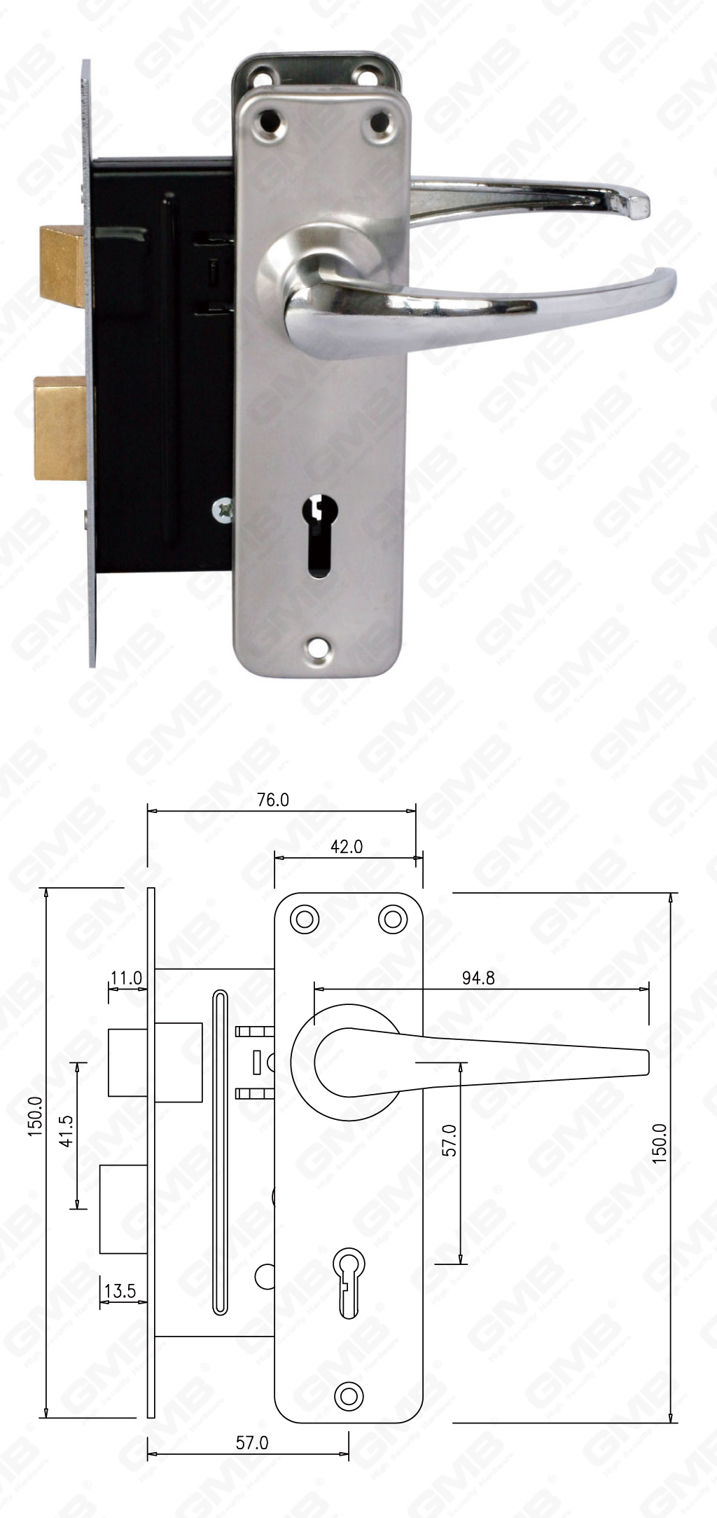 07 قفل set_694al-12