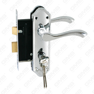 مجموعة قفل باب الأمان العالي مع مجموعة قفل مزلاج مجموعة قفل قفل مقبض (224C)