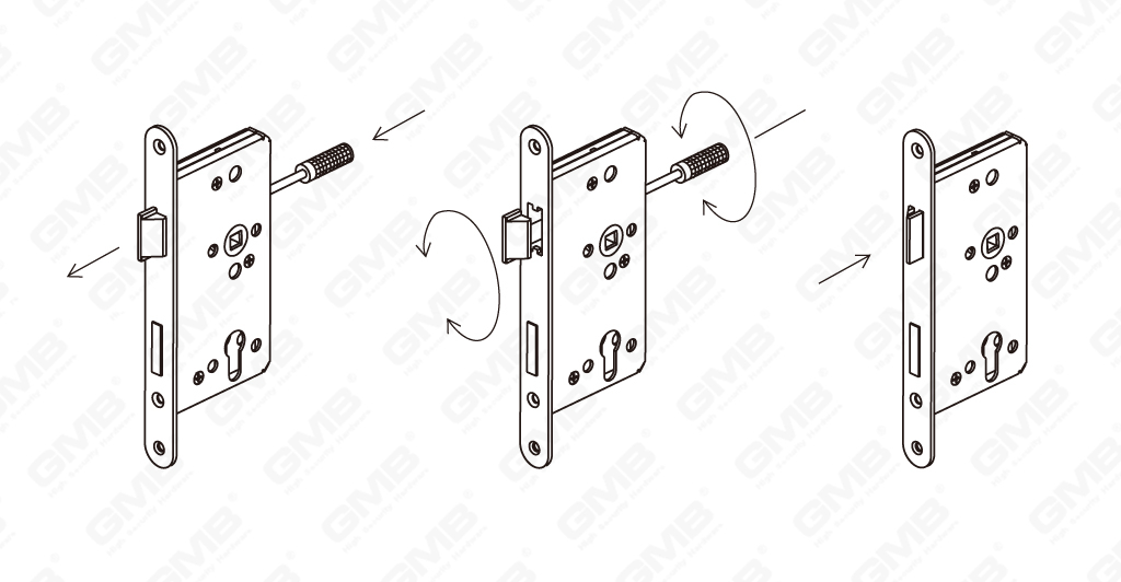 04 الفولاذ المقاوم للصدأ LOCK_4085Z-55