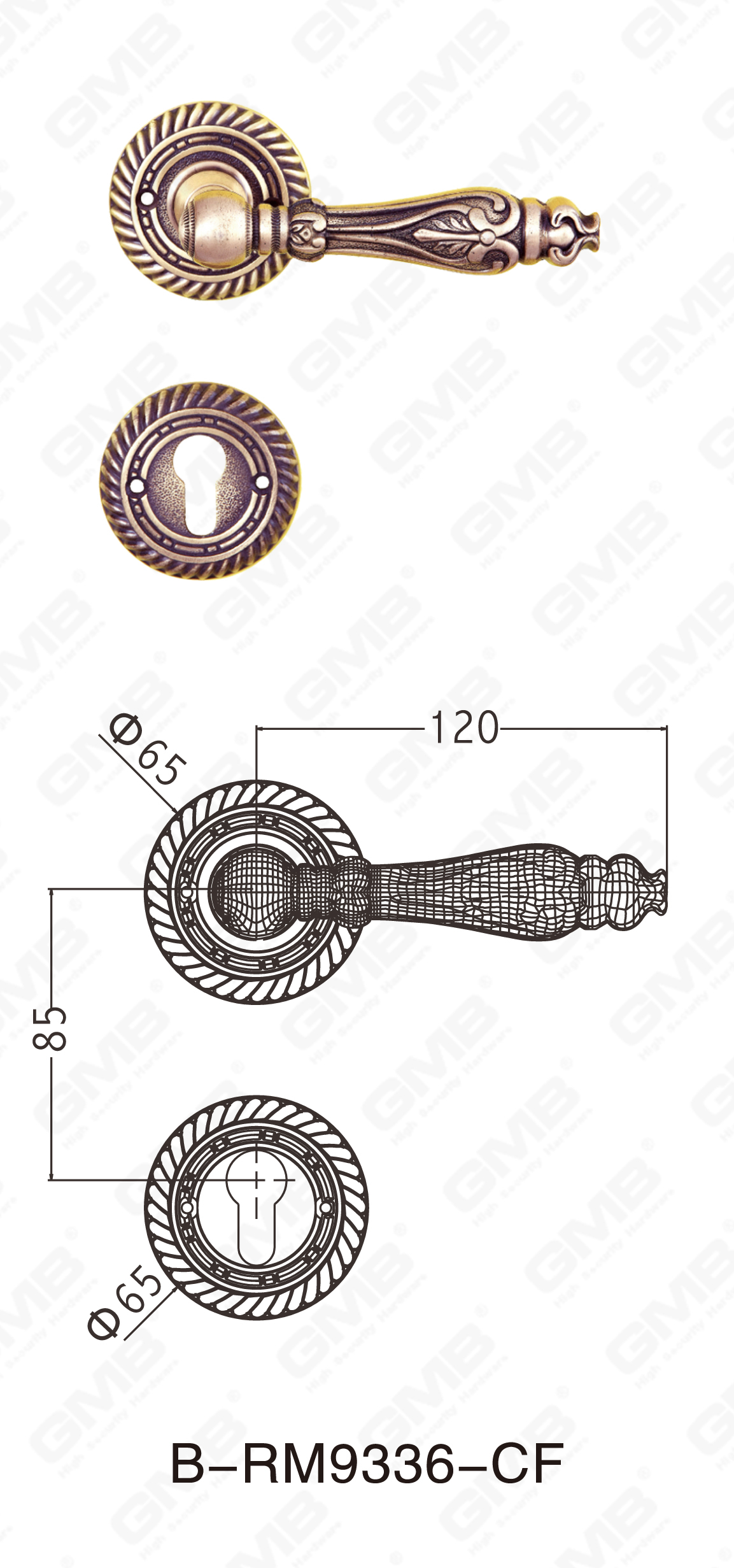 06 BRASS HANDER_B-RM9336-CF-86