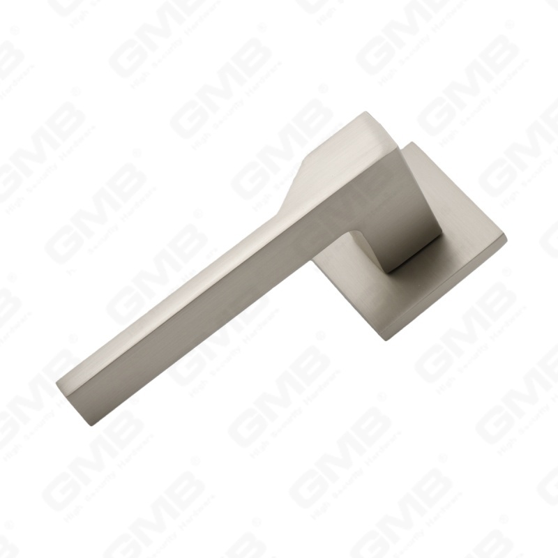 مقبض باب من الألومنيوم لتزيين المنزل الحديث الجديد على وردة مستديرة