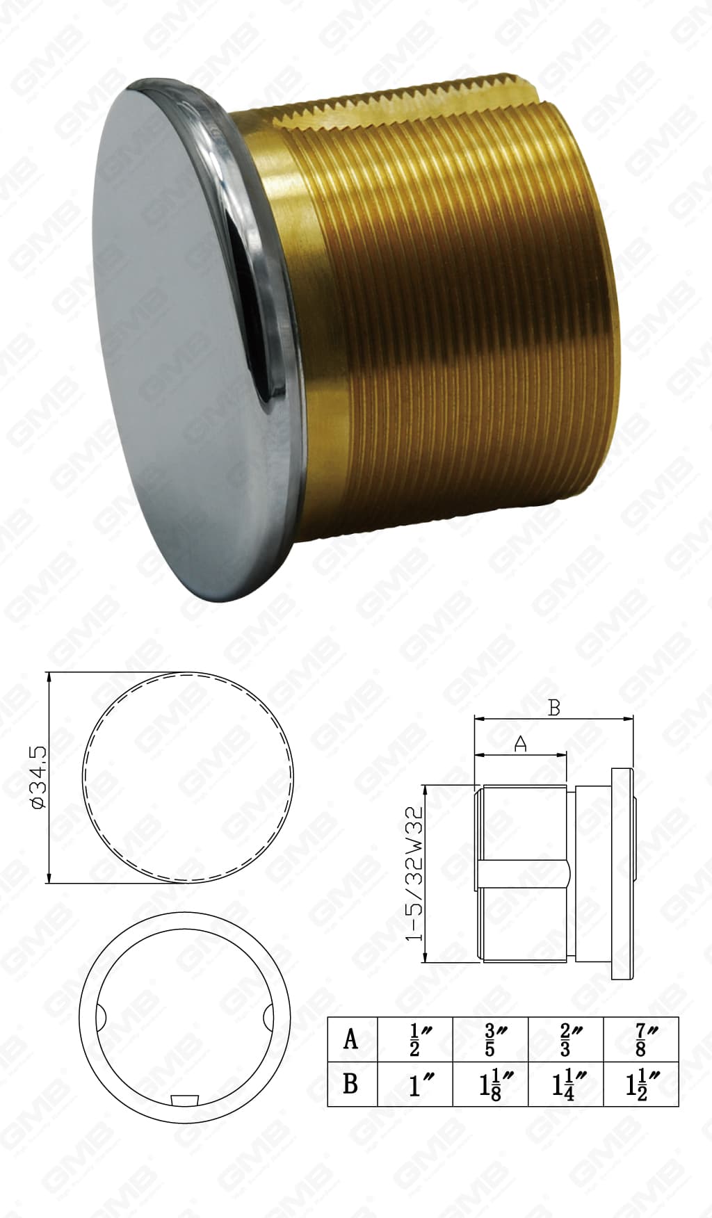 02 القياسية Cylinder_GMB-CY-15-30