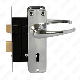 مجموعة قفل باب الأمان العالي مع مجموعة قفل مزلاج مجموعة قفل قفل مقبض (694Z)