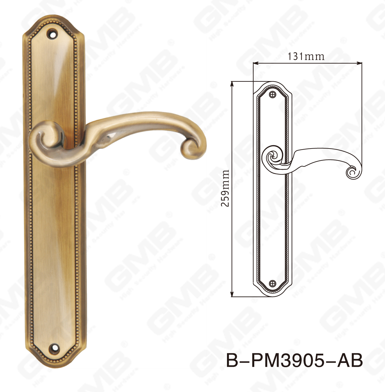 06 BRASS HANDER_B-PM3905-AB-28