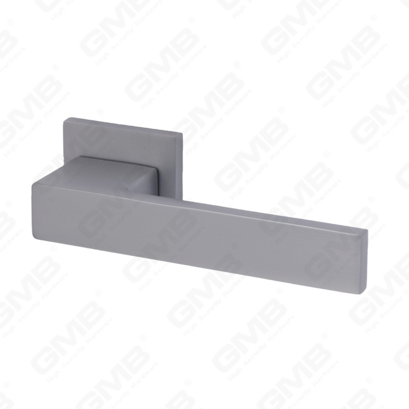 مقبض باب من الألومنيوم لتزيين المنزل الحديث الجديد على وردة مستديرة