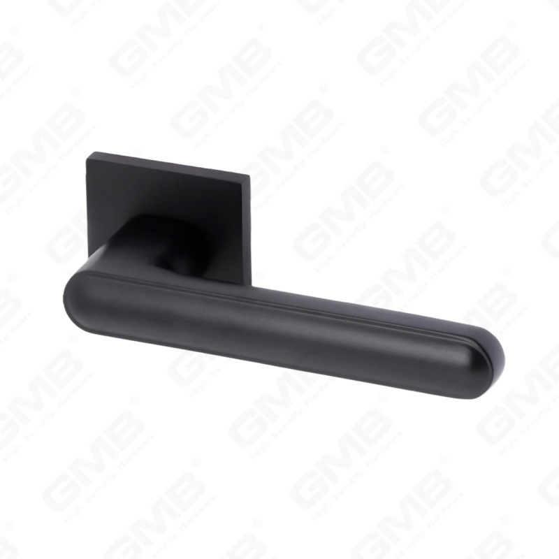 مقبض باب من الألومنيوم لتزيين المنزل الحديث الجديد على وردة مستديرة