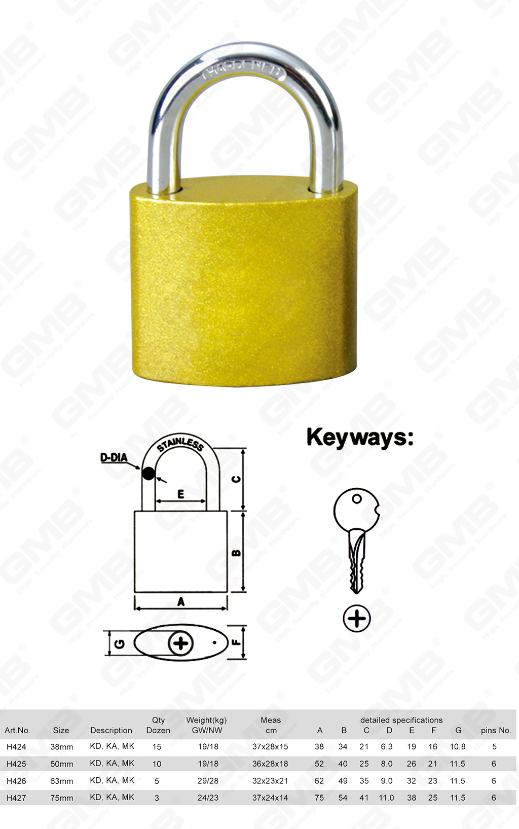 挂锁 网站 网站 2_ 【042】 حديد الحديد مع مفتاح متقاطع-08
