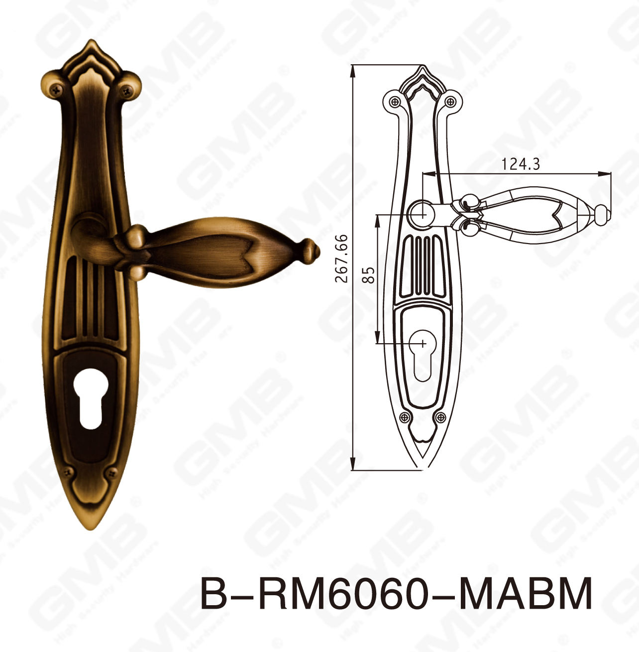 06 BRASS HANDER_B-RM6060-MABM-36