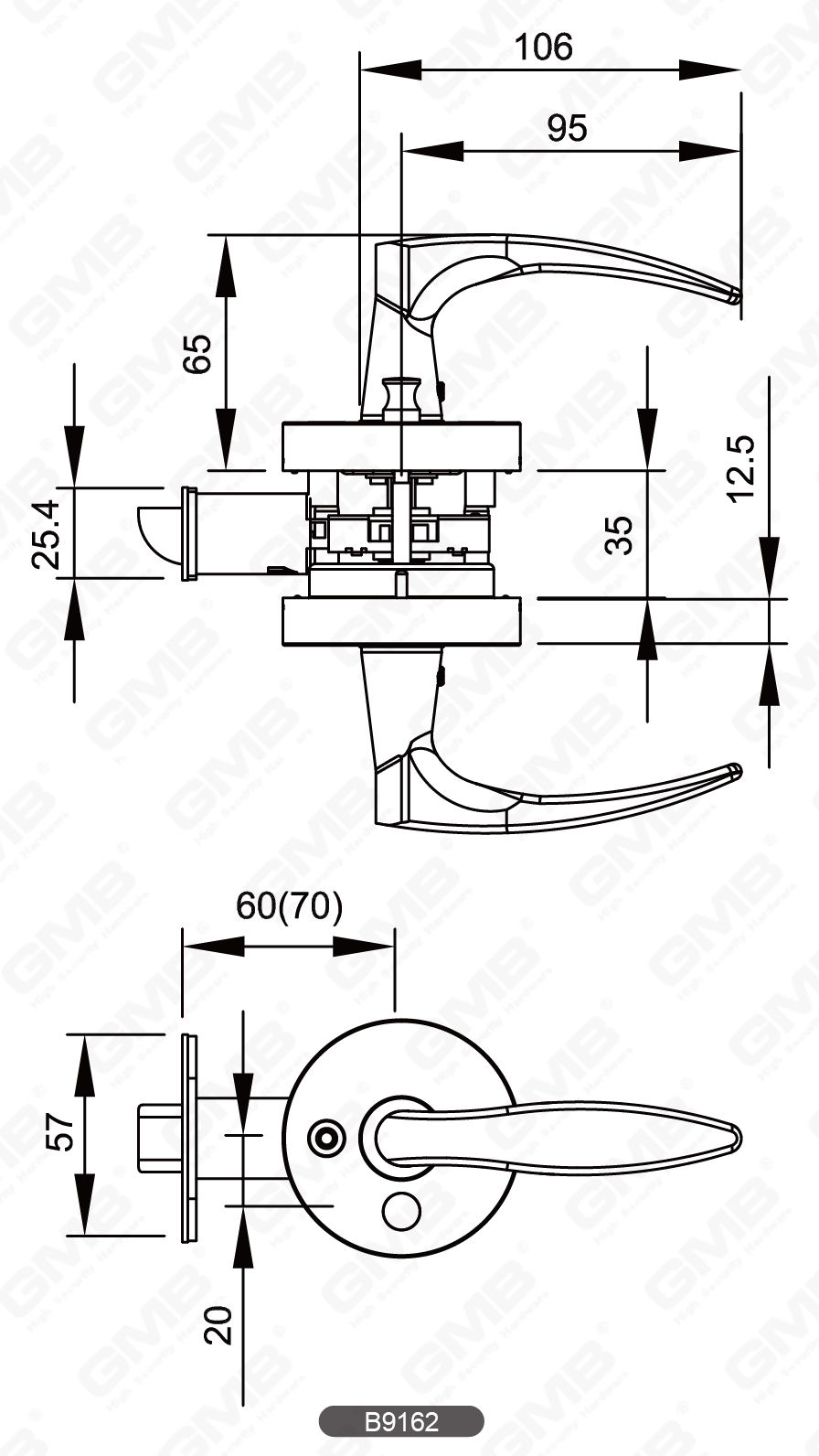 09 Auto Release Lover Lock Series-04