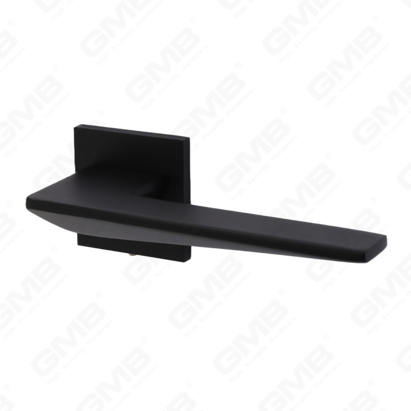 مقبض باب من الألومنيوم لتزيين المنزل الحديث الجديد على وردة مستديرة