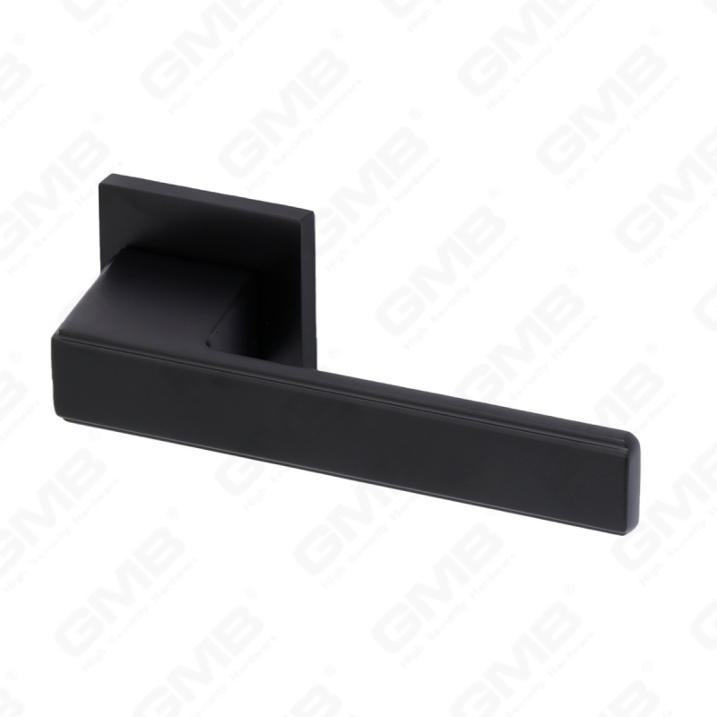 مقبض باب من الألومنيوم لتزيين المنزل الحديث الجديد على وردة مستديرة