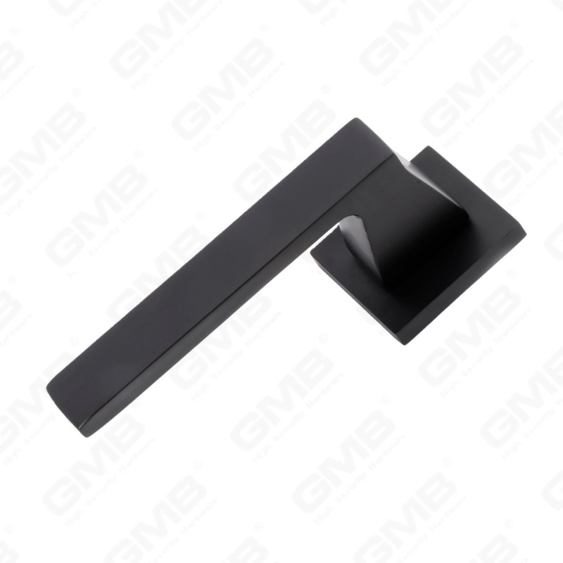 مقبض باب من الألومنيوم لتزيين المنزل الحديث الجديد على وردة مستديرة