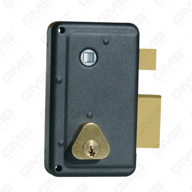 الأمن Nigh Latch Lock Deadbolt ريم قفل ريم قفل اسطوانة (7546 L / R)