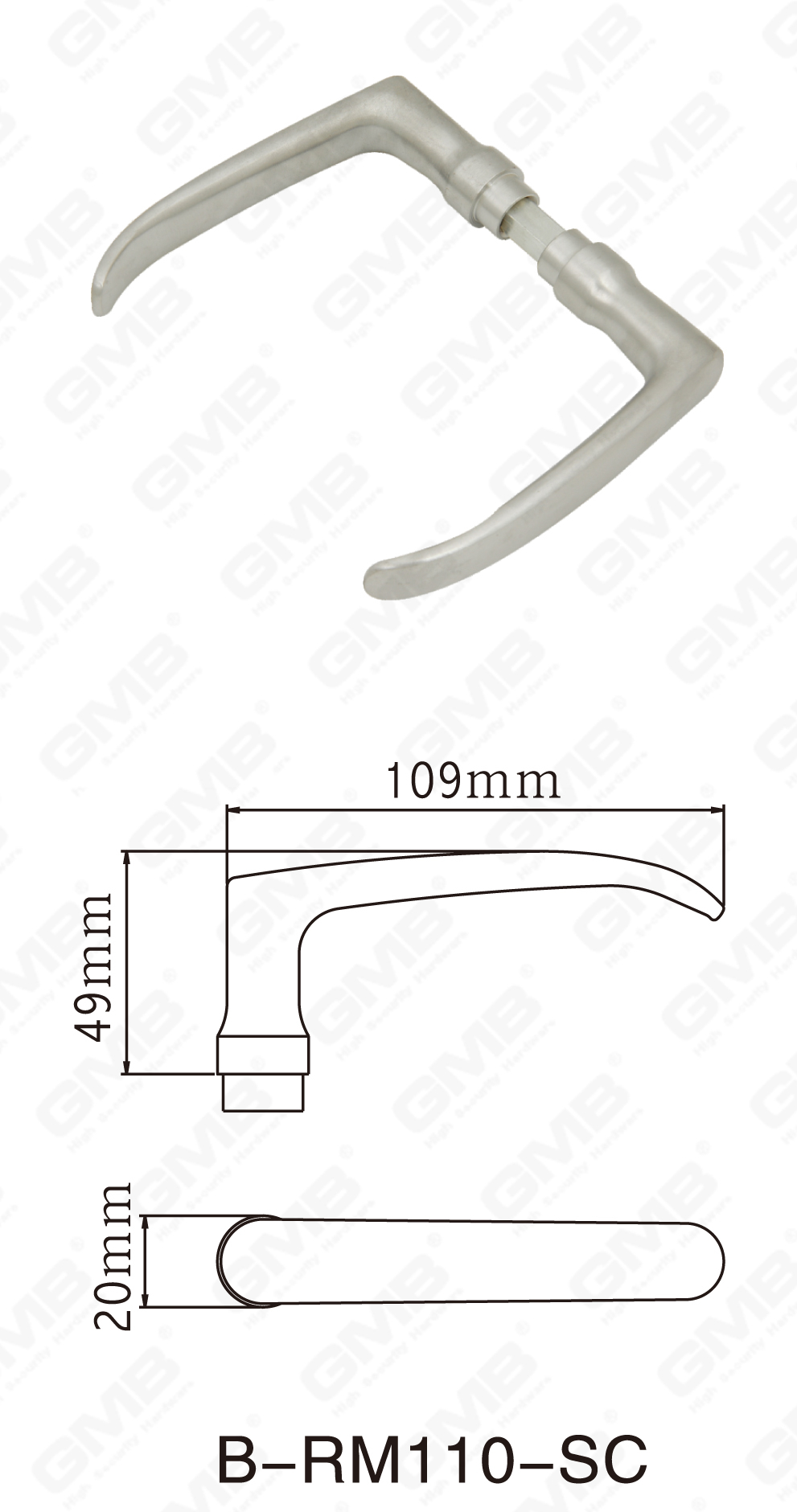 06 مقبض النحاس _B-RM110-SC-22