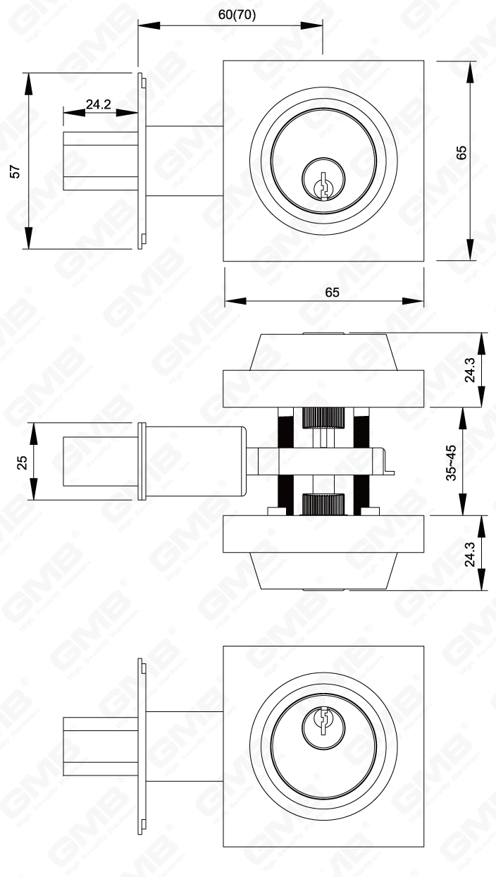 04 Deadbolt Lock Series-12