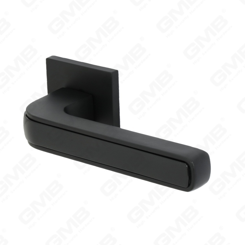 مقبض باب من الألومنيوم لتزيين المنزل الحديث الجديد على وردة مستديرة