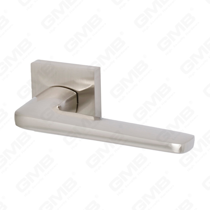 مقبض باب من الألومنيوم لتزيين المنزل الحديث الجديد على وردة مستديرة