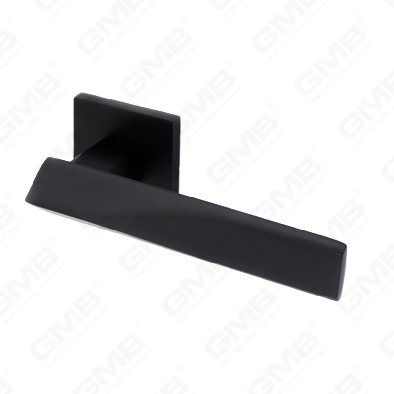 مقبض باب من الألومنيوم لتزيين المنزل الحديث الجديد على وردة مستديرة