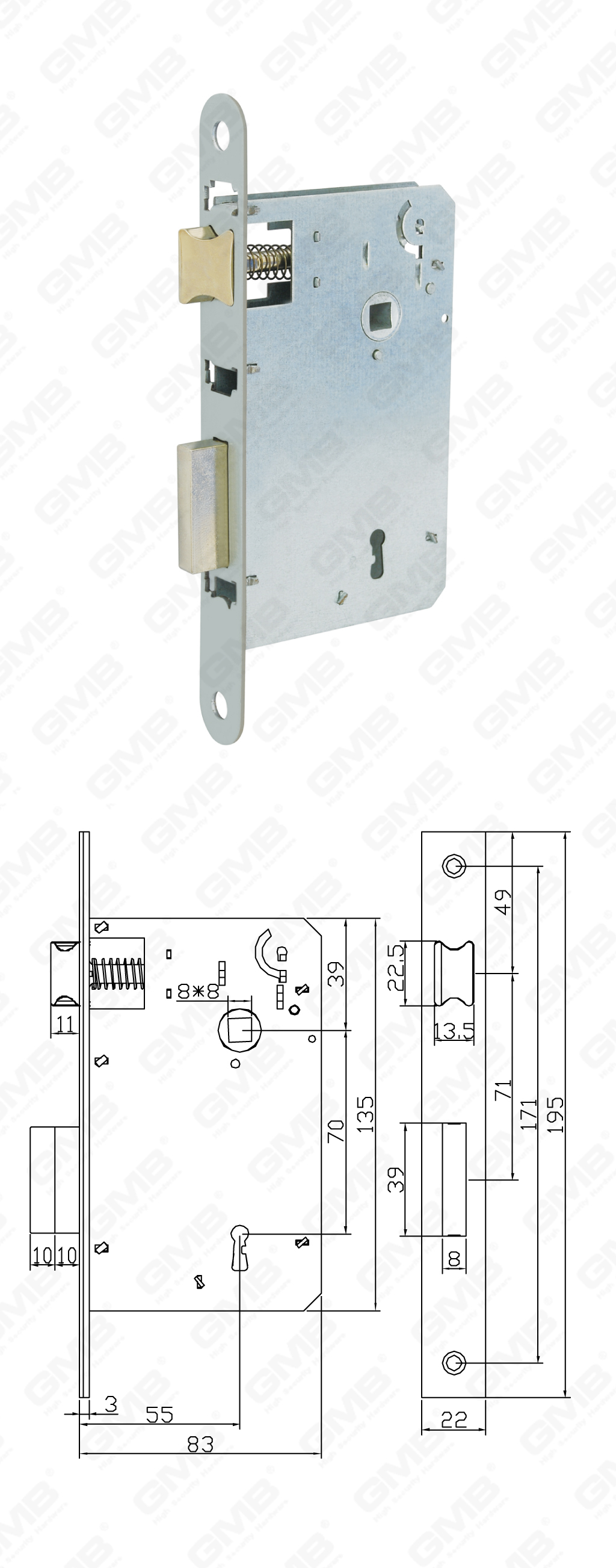 02 قفل نقر第三部分_JH1001K-90