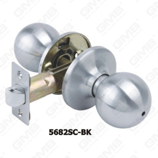 ANSI Standard Tubular Knob Lock Series Radius Drive Dindle (5682SC-BK)