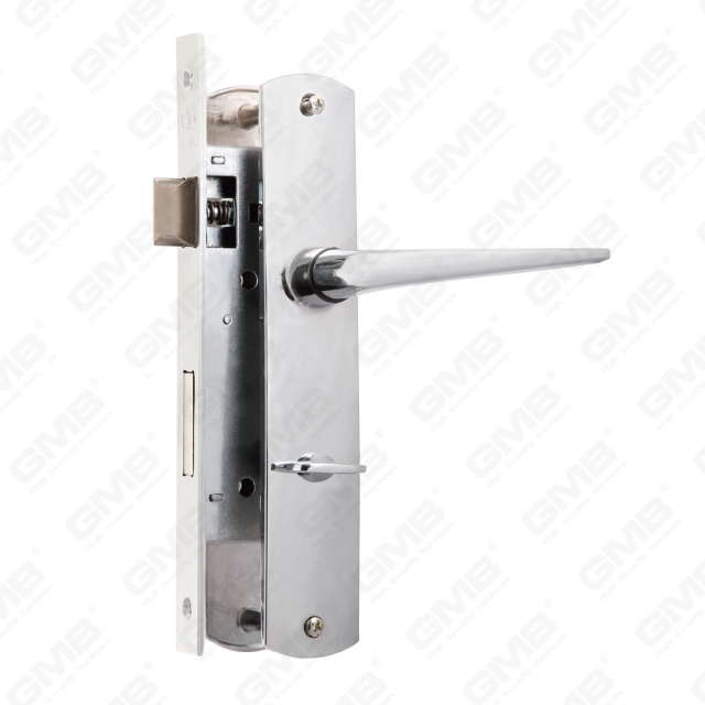 مجموعة قفل باب الأمان العالي مع مزلاج مزلاج قفل ثقب WC مع مقبض قفل حافظة المقبض (سلسلة 9040B-911)