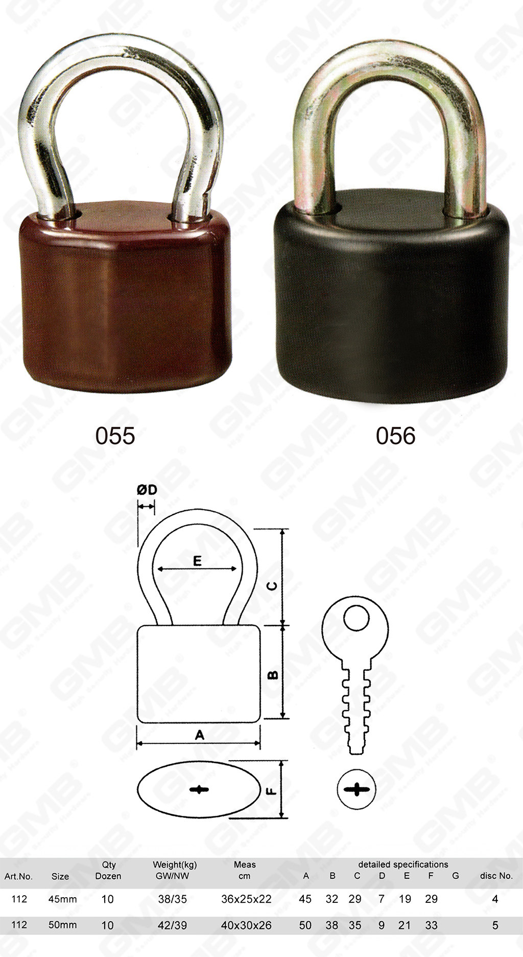 挂锁网站图2_【055-056】PLASTIC PAINTED STEEL LOCK -28